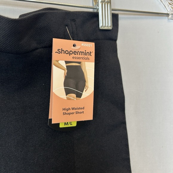 Shapermint Essentials High Waisted Shaper Shorts Womens Medium Black - Picture 5 of 16